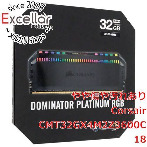 bn 15 Corsair CMT32GX4M2Z3600C18 DDR4 PC4-28800 16GB 2枚組 元箱あり