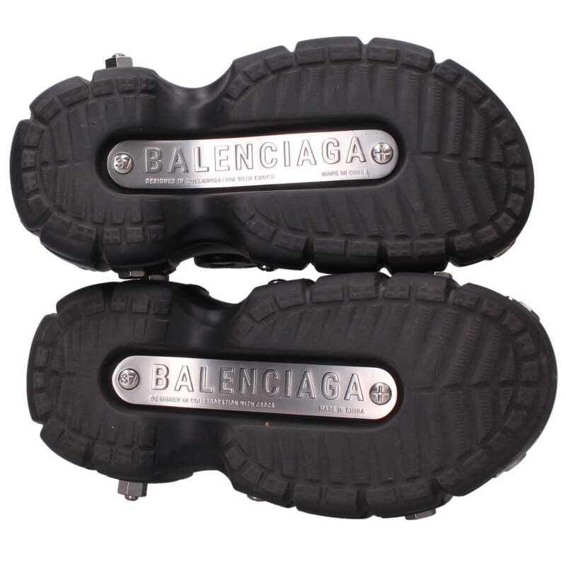 バレンシアガ HARDCROCS プラットフォームスタッズクロックスサンダル BALENCIAGA×crocs HardCrocs Sandalハードクロックスサンダル