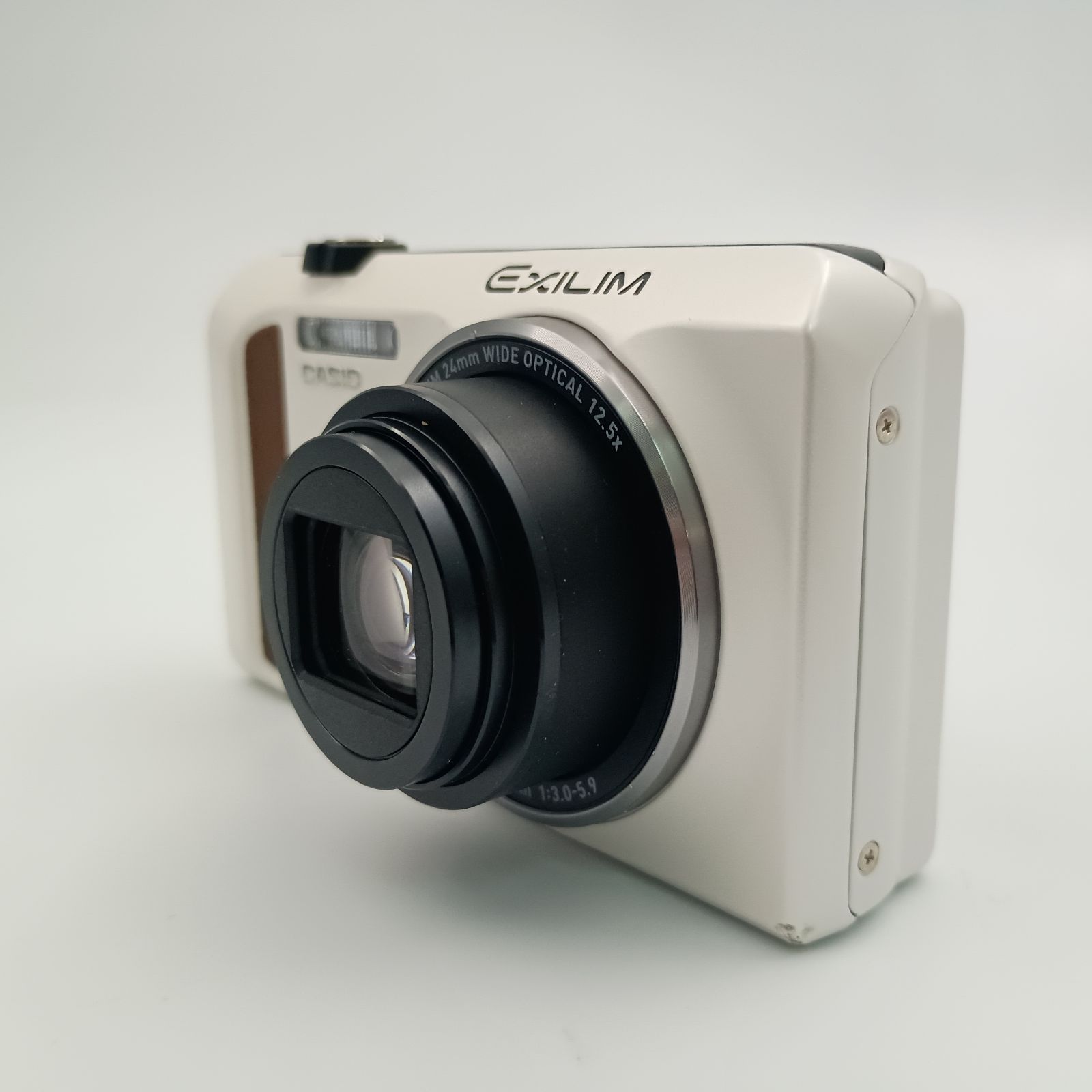 CASIO EXILIM EX-ZR400 Compact DIGITAL Camera WHITE 白 カシオ