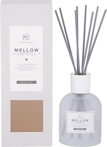 ホワイトティー 不二貿易 リードディフューザー 芳香剤 ルームフレグランス 200ml ホワイトティーの香り Mellow 28075