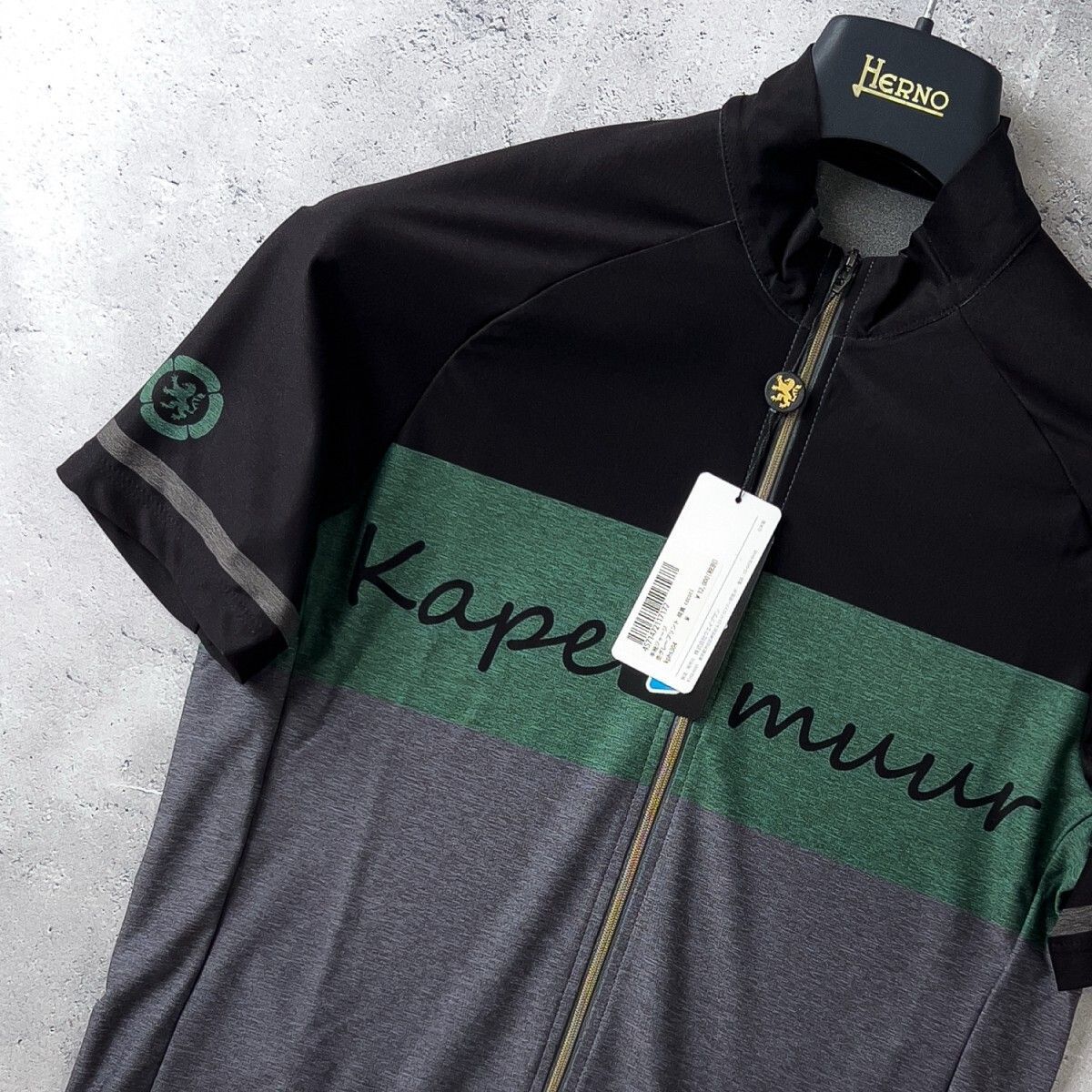 Kapelmuur サイクルジャージ 黒×チェレステ （KAPELMUUR（カペル
