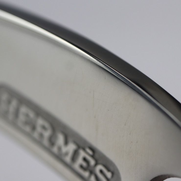 HERMES - HERMES エルメス  フーフピック その他雑貨 - メタル   シルバー   てっぴ 馬蹄裏掘り 馬具 馬用 蹄ピック 【本物保証】 HERMES エルメス フーフピック 蹄 てっぴ シルバー 乗馬 馬蹄 革