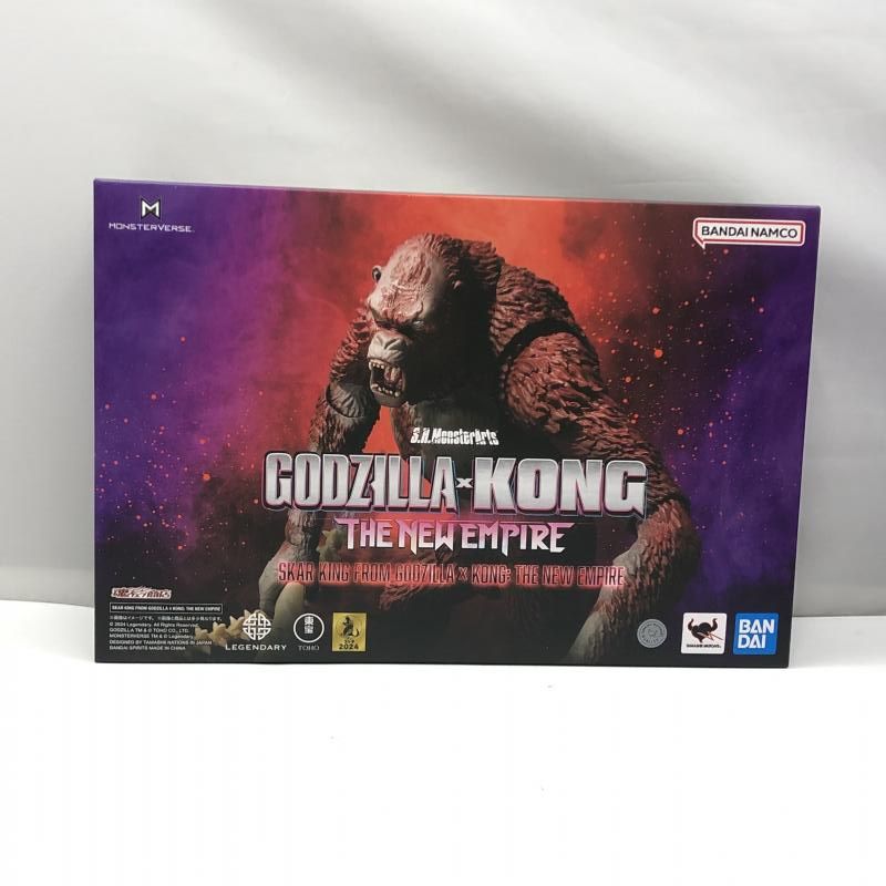 【中古】バンダイ S.H.MonsterArts SKAR KING FROM GODZILLA × KONG： THE NEW EMPIRE 未開封品 ゴジラ×コング 新たなる帝国[97]