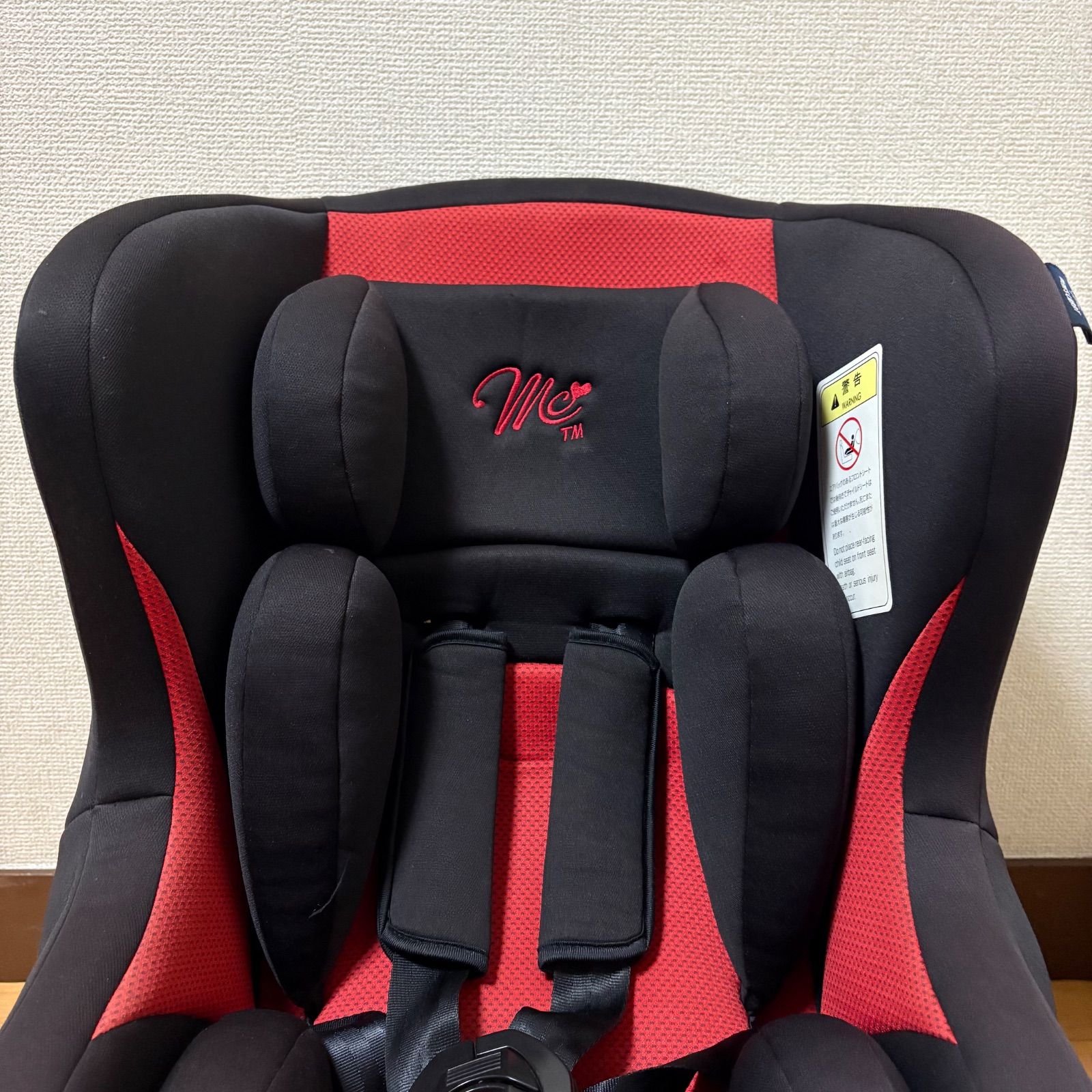 マムズキャリーMC レジェ チャイルドシート LB−363 レッド