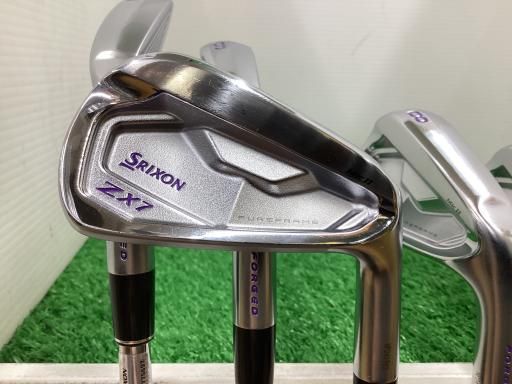 ダンロップ SRIXON ZX7 Mk II 6S アイアンセット IR 純正特注シャフト フレックスS メンズ 男性用 右利き 右用 Cランク ゴルフクラブ