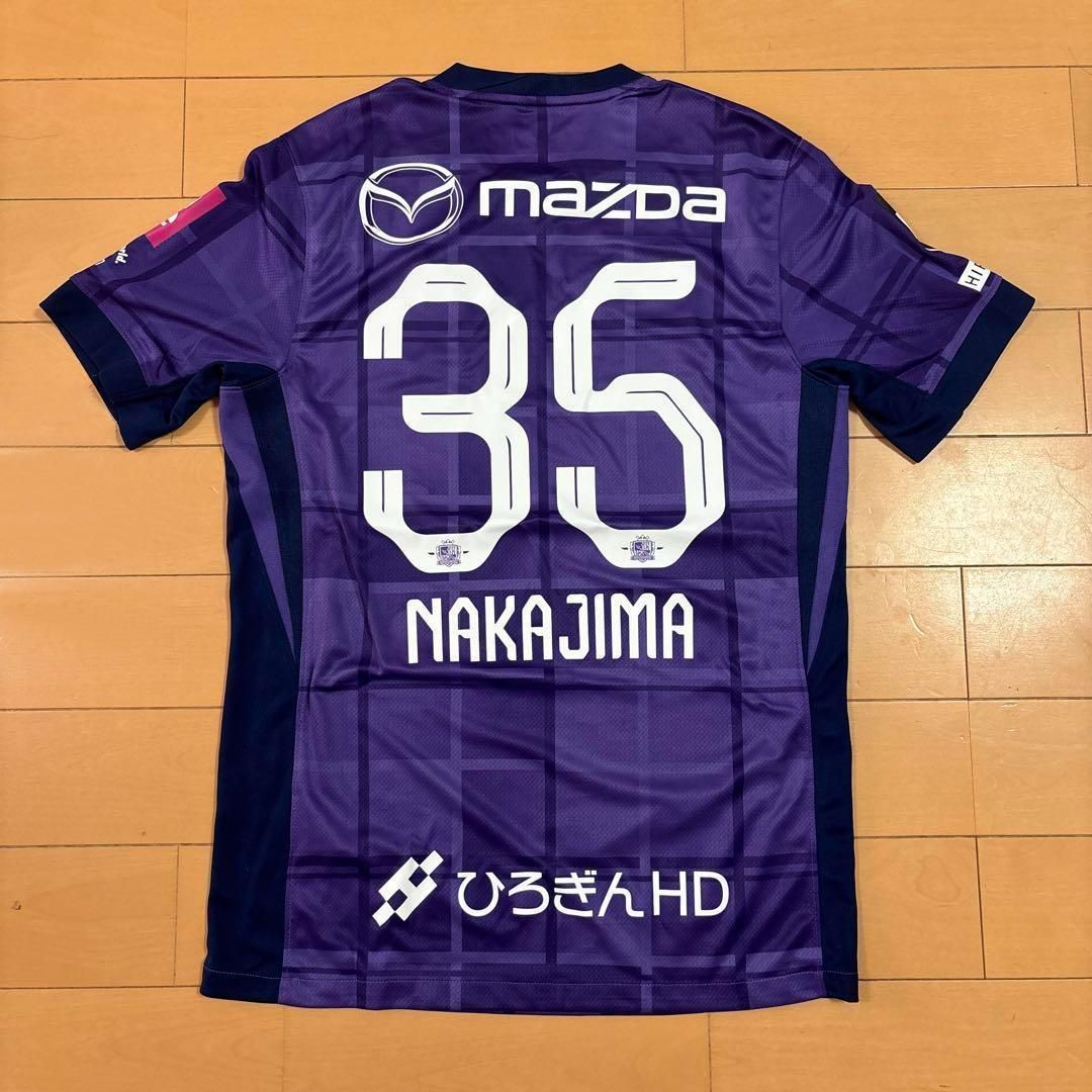 25-26 サンフレッチェ広島 ユニフォーム 中村草太 背番号 39 復帰戦