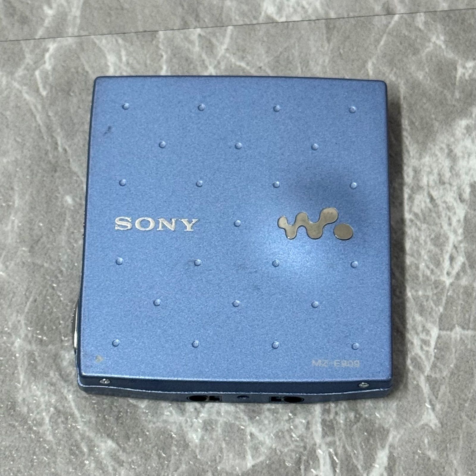 名機の真髄モデル SONY ソニー MZ-E909 高音質MDプレーヤー 名機