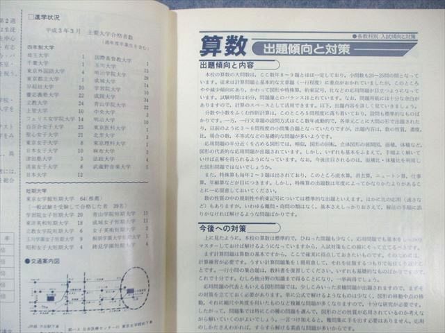 声の教育社 東京女学館中学校 平成4年度用 9年間入試と研究 限定版