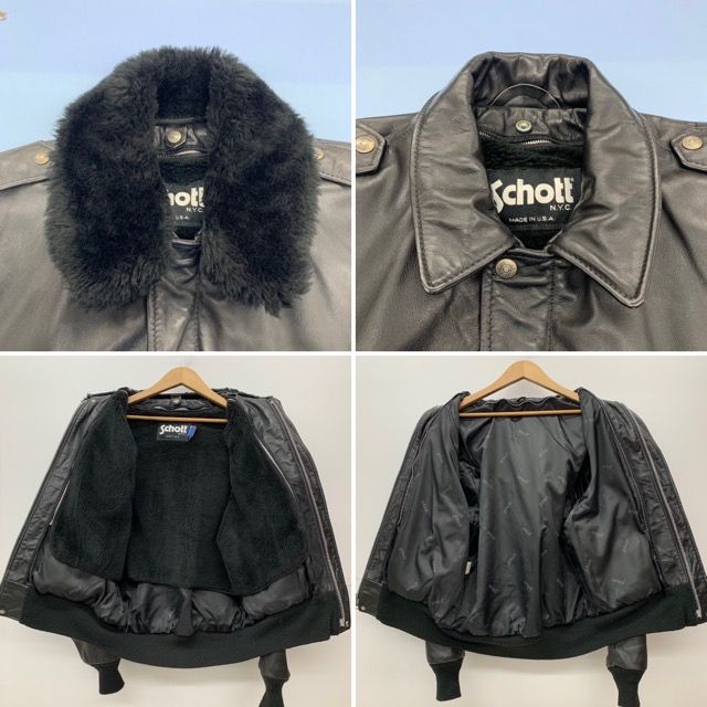 Schott ショット フライトジャケット G-1　A-2 ライナー付 42 L Schott ショット フライトジャケット G-1 A-2 ライナー付 42