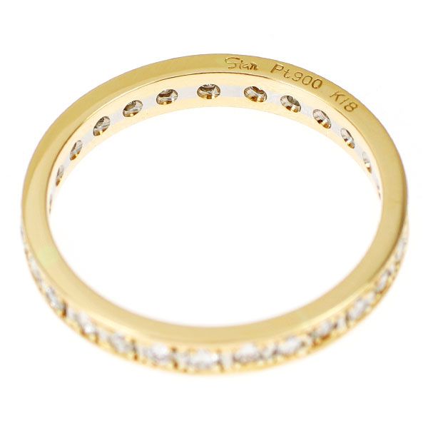 スタージュエリー K18YG ダイヤモンドリング D:0.03ct スタージュエリー K18YG ダイヤモンドリング D:0.03ct