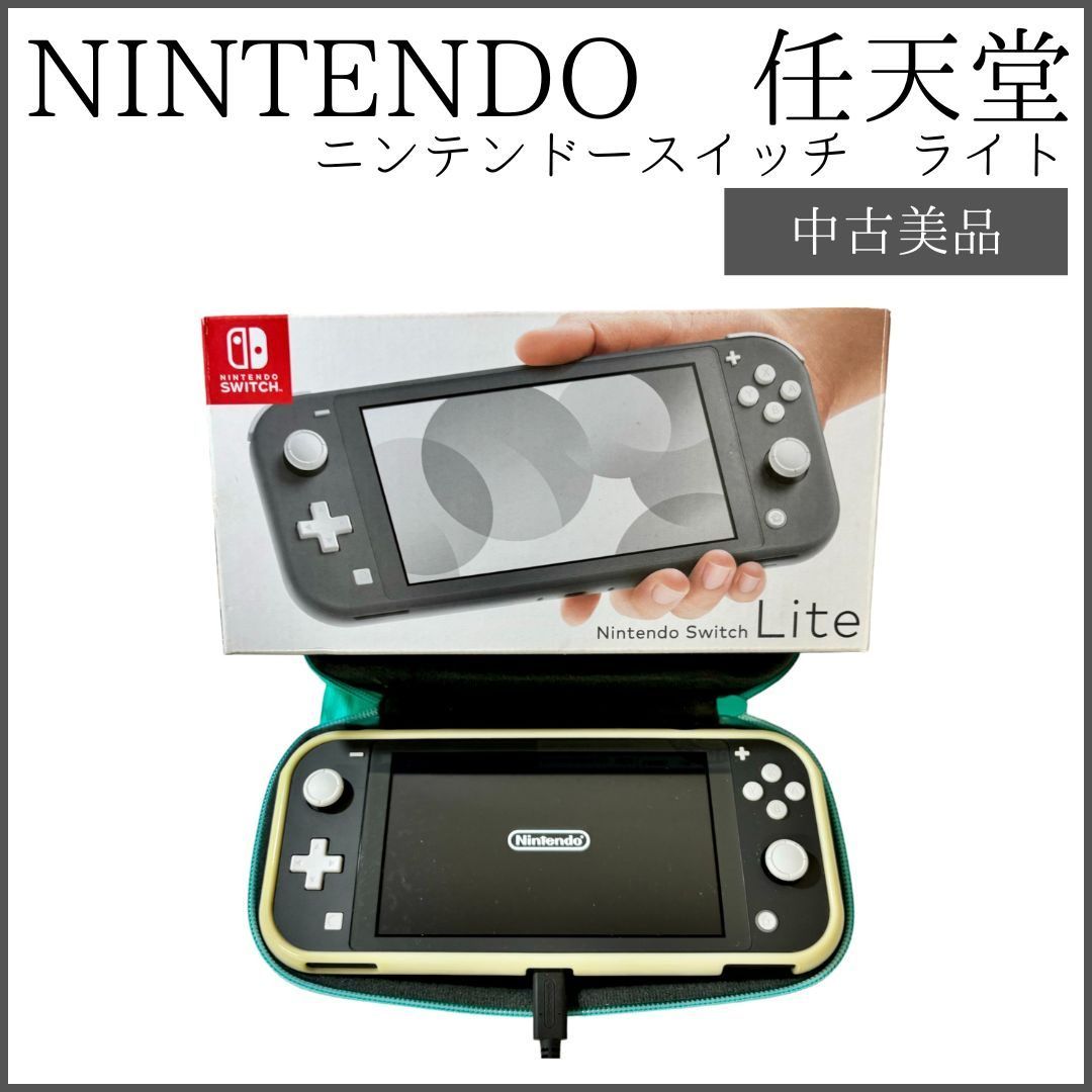 Nintendo 多かろ Switch Lite グレー ケース付き 売買されたオークション情報 落札价格 【au  payマーケット】の商品情報をアーカイブ公開