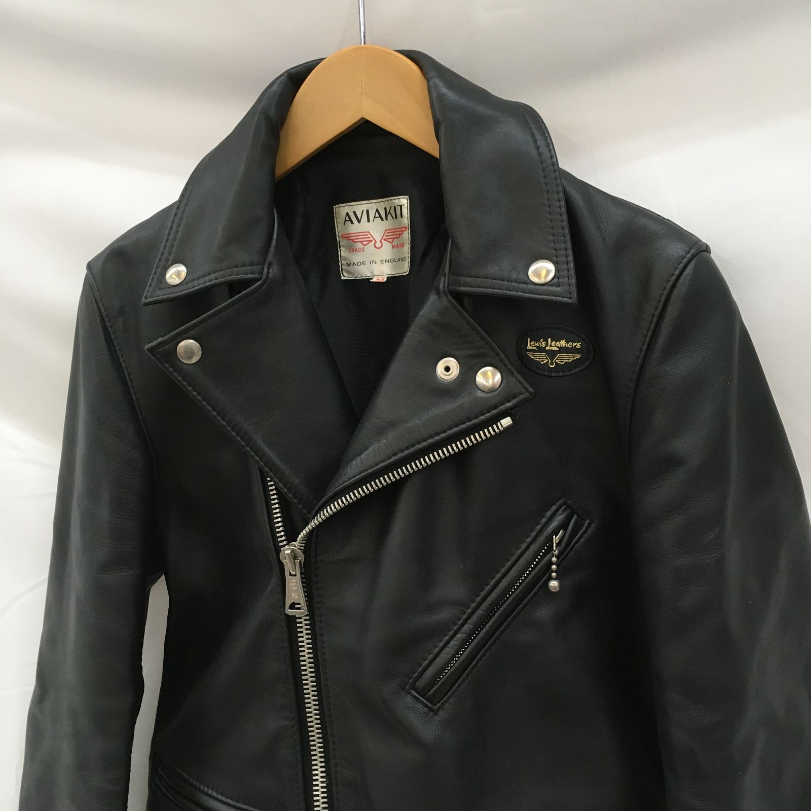 Lewis Leathers ルイスレザー サイクロン 441 ダブルライダース ブラック サイズ34 /m 241202 01144hi◇129 -  メルカリ