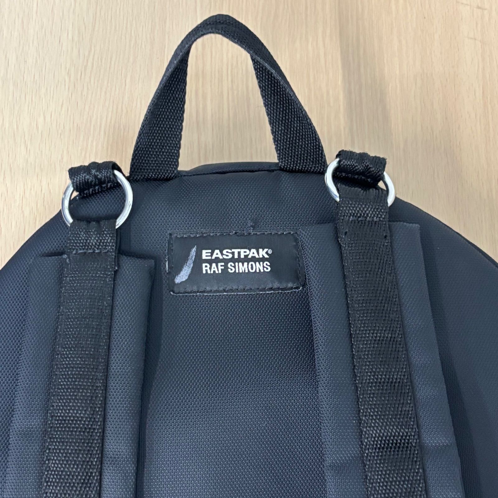 RAF SIMONS Eastpak Collaboration Backpack Black Canvas 30L Men's