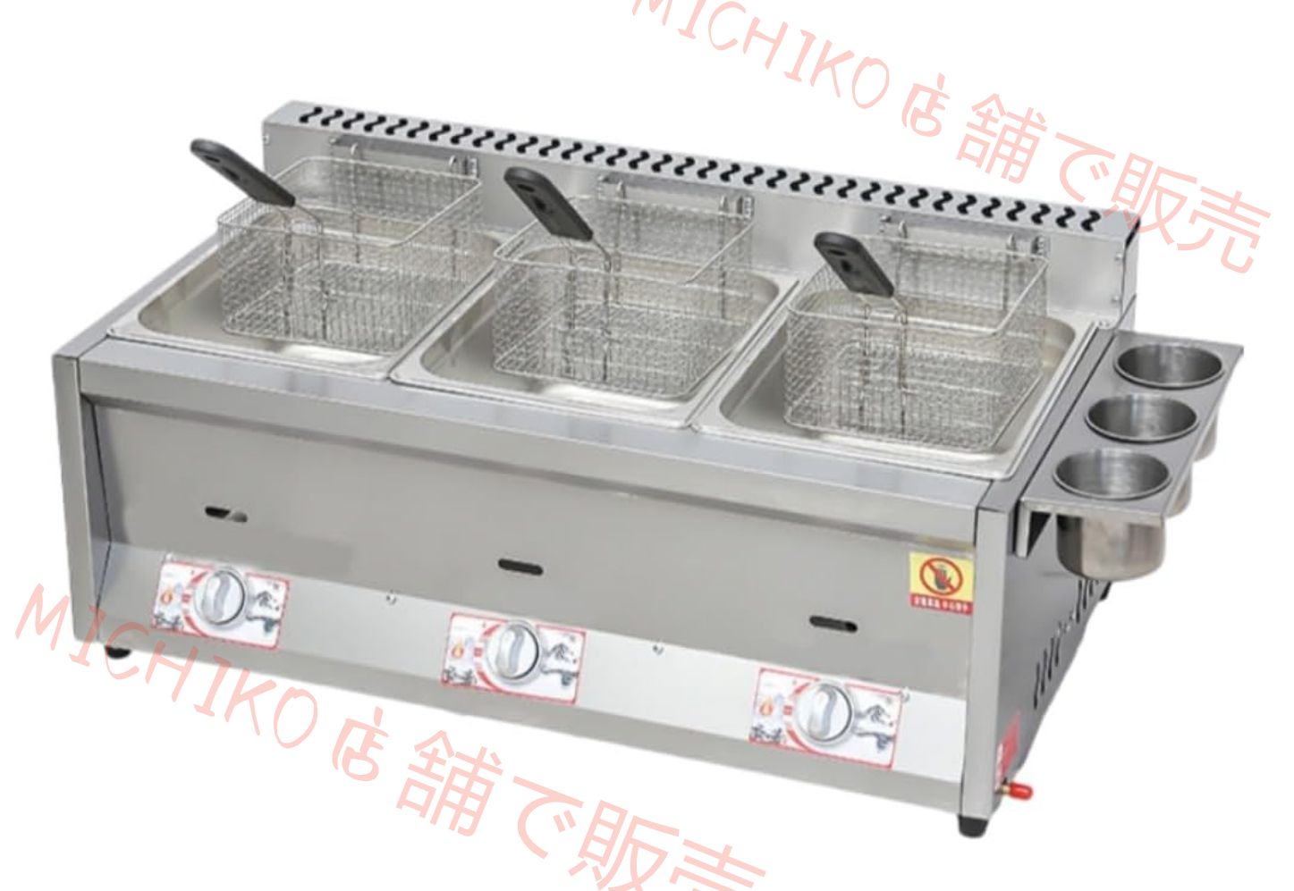 業務用ガスフライヤー大型 ガスフラフライヤー 2バスケットと蓋付業務用家庭用キッチン用金属管付きステンレス鋼カウンタートッププロパン厨房機器 揚げ物 フライドポテト ポップコーン 温度調整機能大型 ガスフライヤー LPガス用プロのガスフライヤー