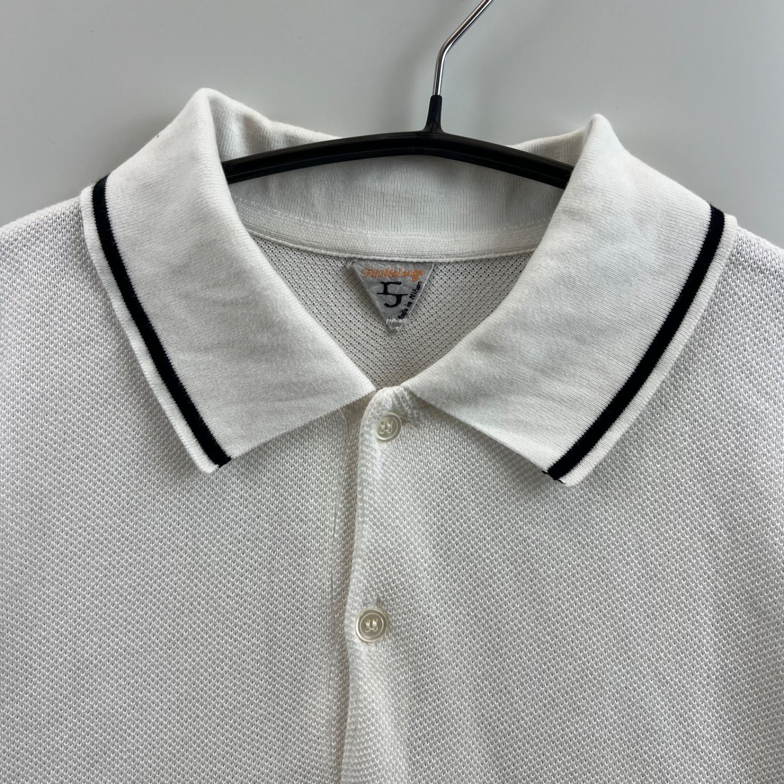 FileMelange GARVIN S/S polo shirts 5 XL フィルメランジェ 鹿子 