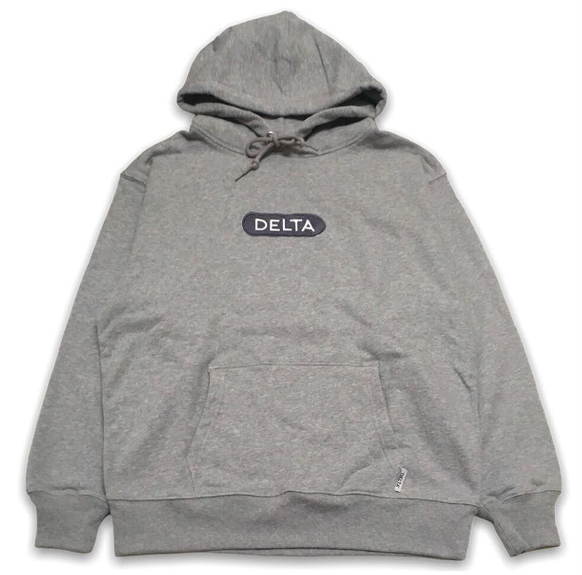 2022年ss☆DELTA DECK LOGO HOODIE☆グレー - メルカリ