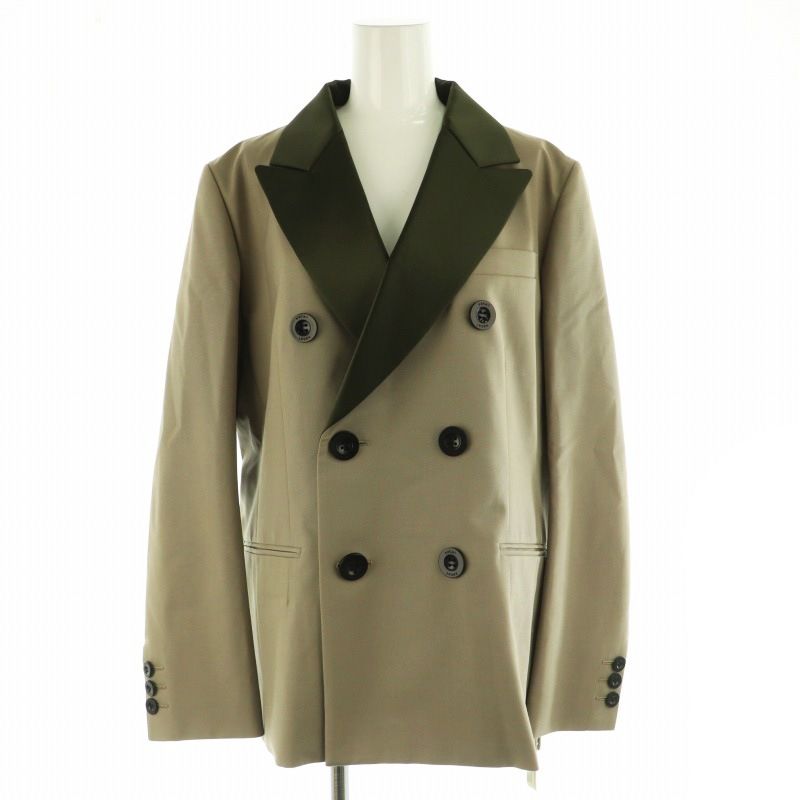 サカイ sacai 23AW セットアップ プリーツ Suiting Mix Jacket 