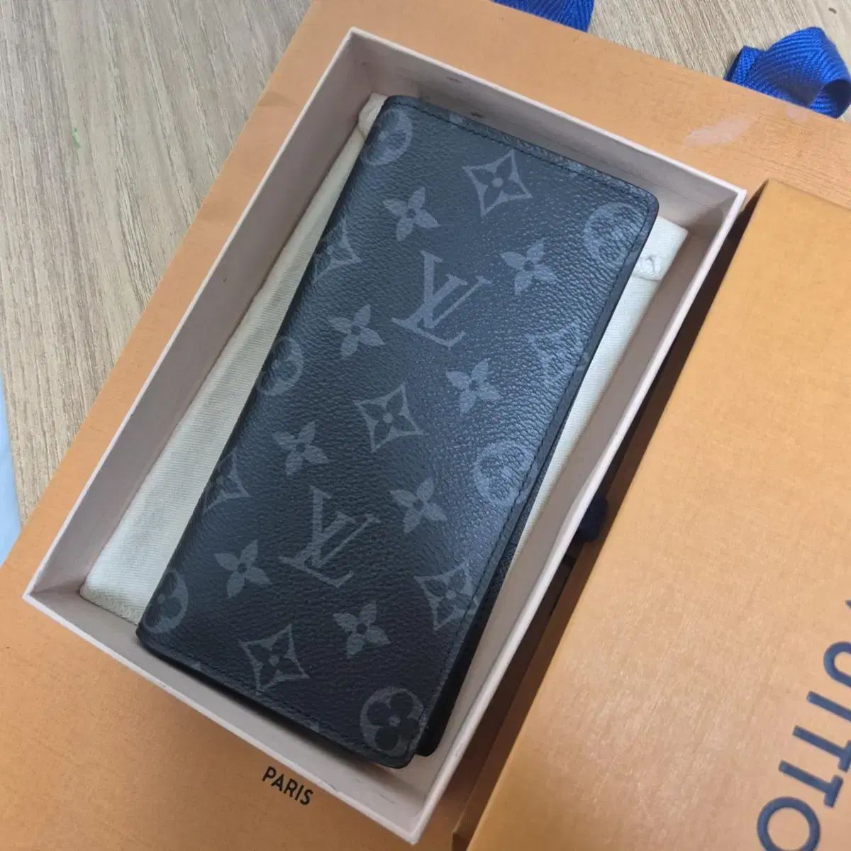 【中古】Louis Vuitton エクリプス長財布 LOUIS VUITTON ルイヴィトン 長財布 モノグラム・エクリプス