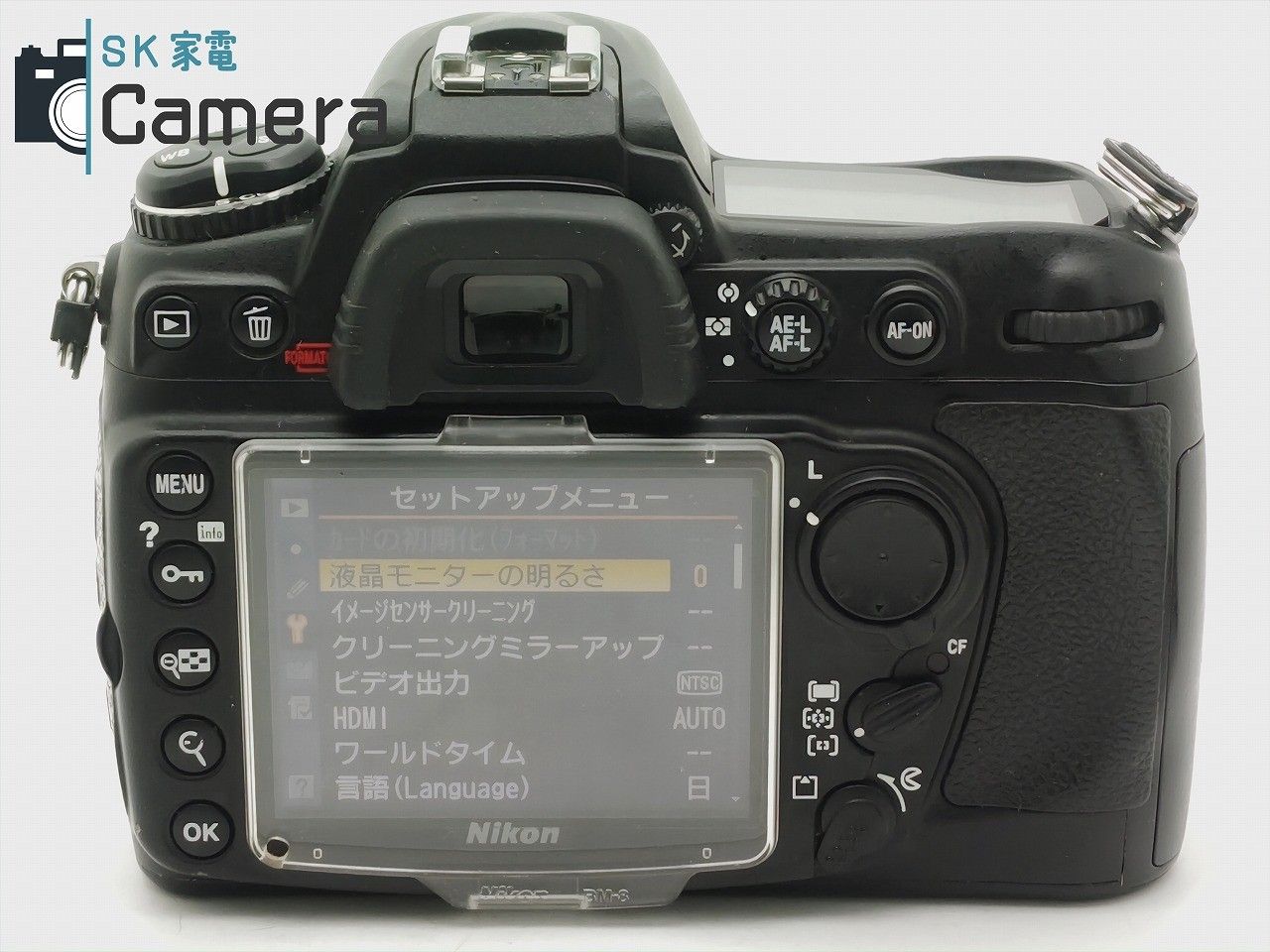 Nikon D300 ショット数約47000回 電池 ストラップ付 ニコン