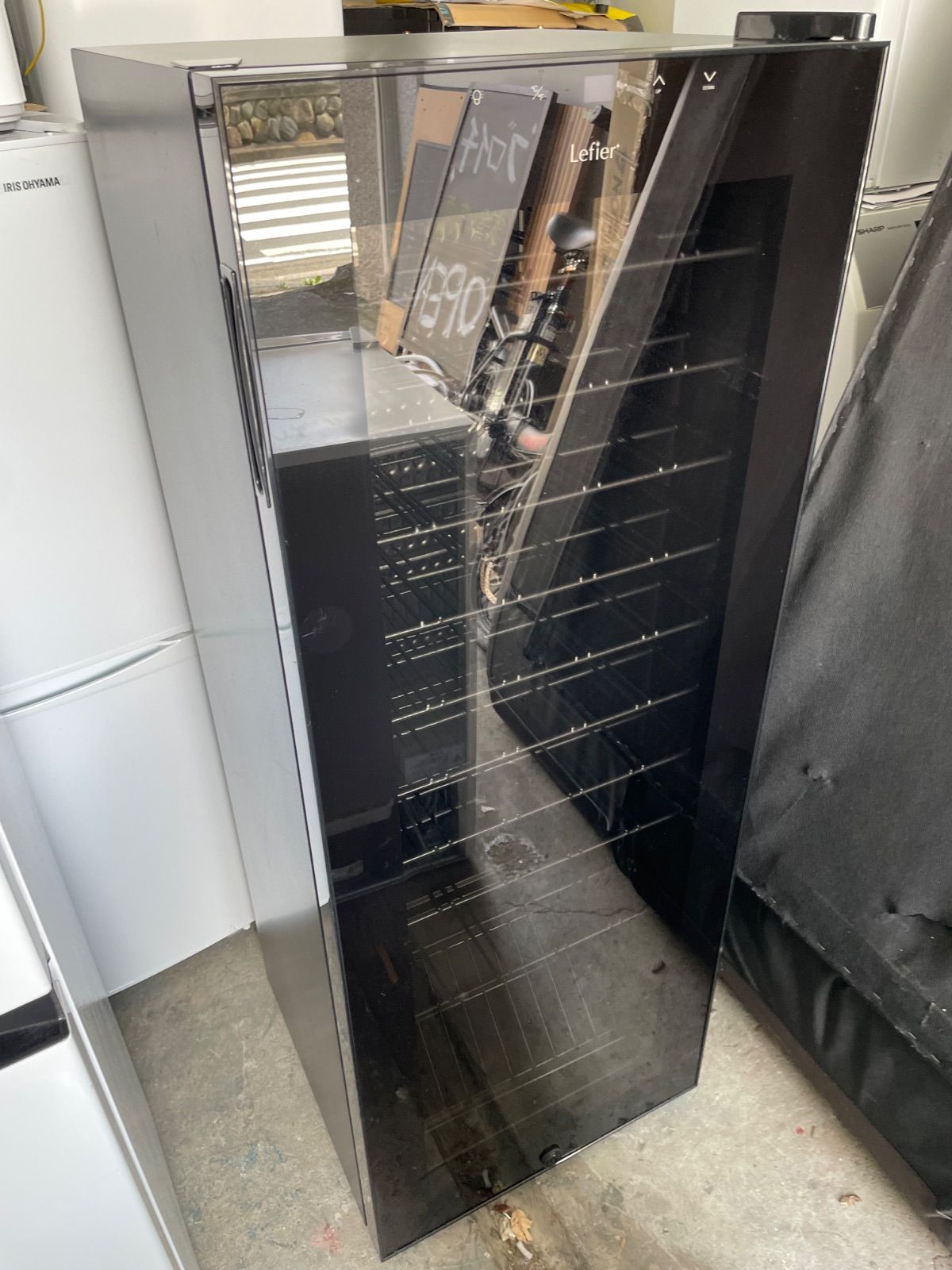 ファンヴィーノ 70 SW-75(71本用)左取手 ワインセラー】(右ヒンジ左