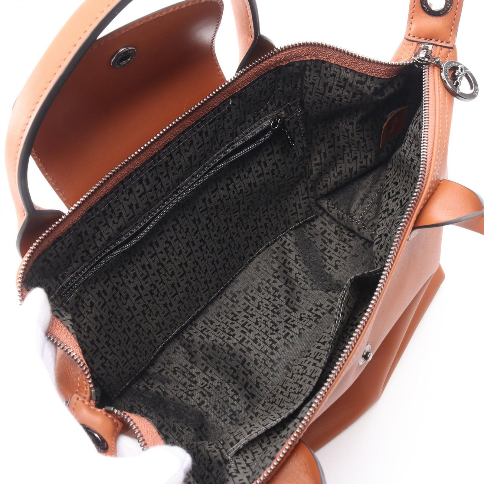 新品】Longchamp ル プリアージュ®S トップハンドルバッグ ブラウン