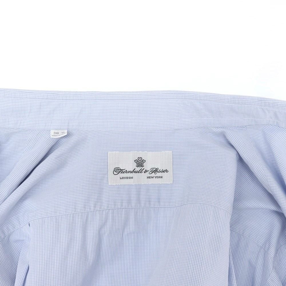 中古】ターンブル＆アッサー Turnbull & Asser コットン セミワイド