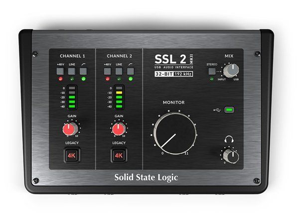 ♥ Solid State Logic ソリッドステートロジック SSL2 MKII USB オーディオインターフェース