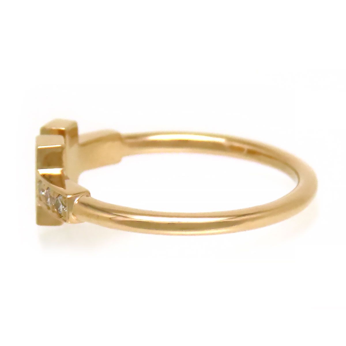 ティファニー Tワン ダイヤモンドリング 9号 ティファニー リング T