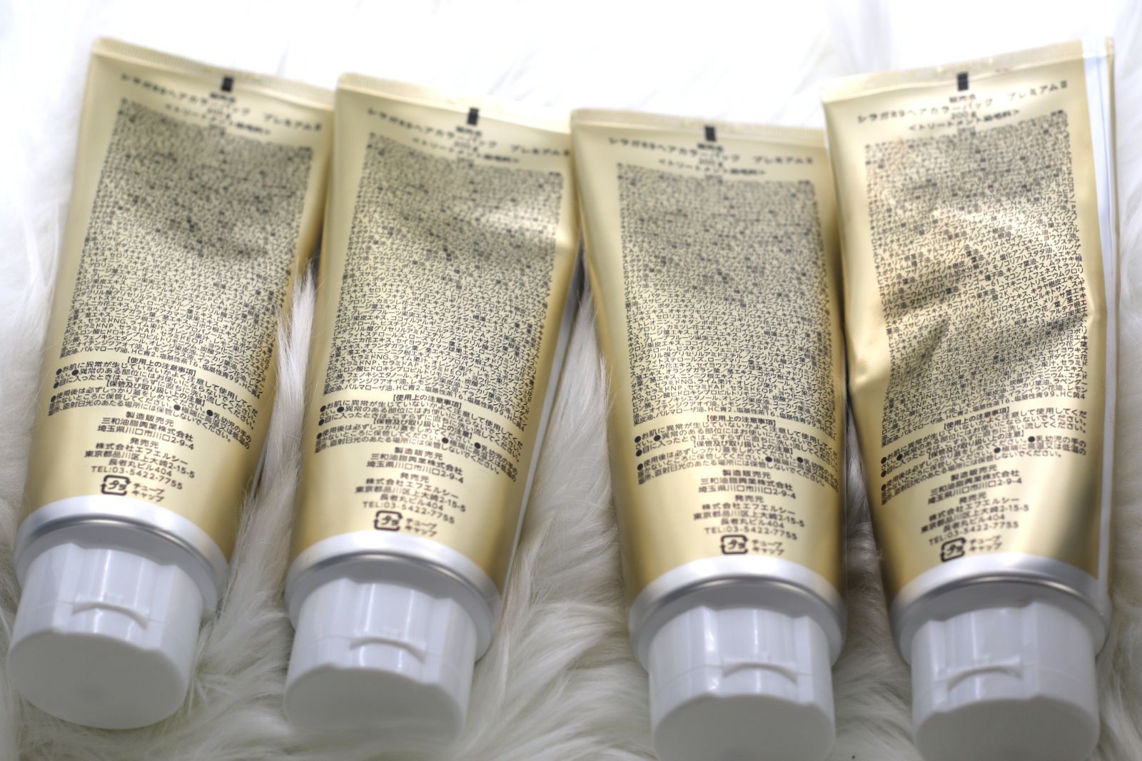 SIRAGA R9 ヘアカラー パック プレミアムII グロスブラウン3本