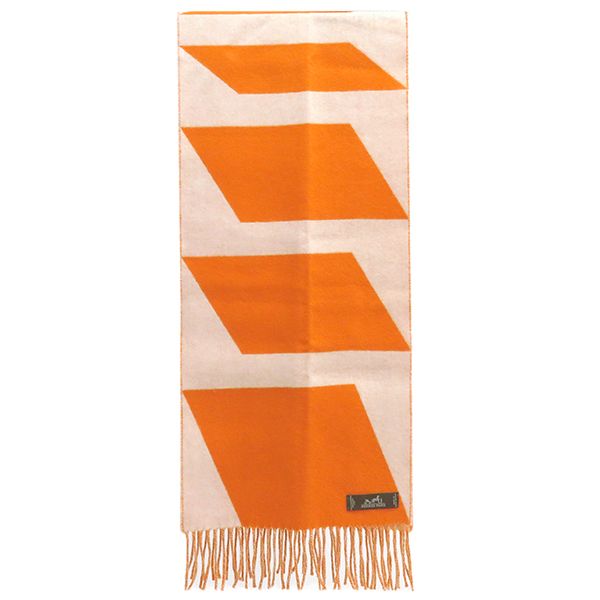 エルメス HERMES マフラー カザック オプティック カシミヤ