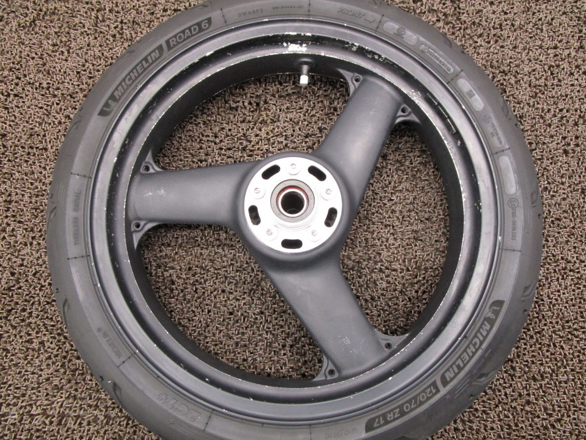 ZRX1100 フロントホイール □A5799 ZRT10C カワサキ ZXT10CE キャブ車