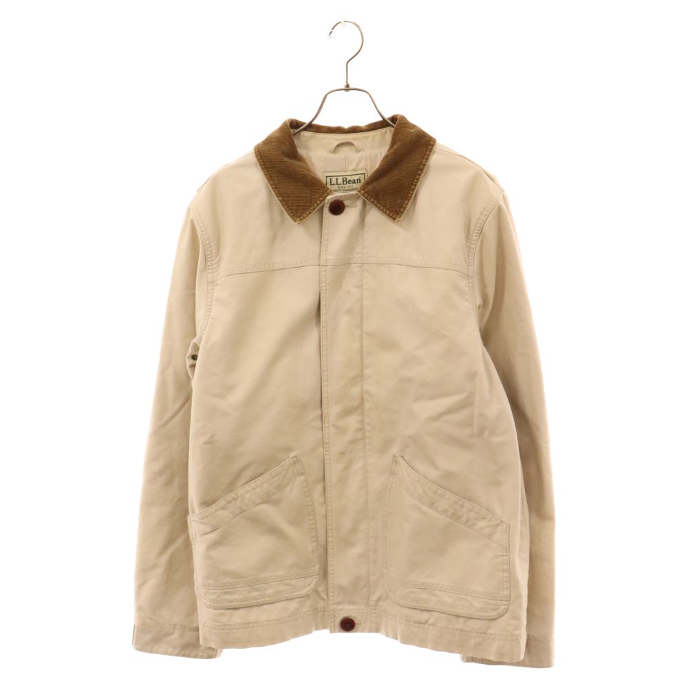 L.L.Bean ハンティングジャケット L.L.Bean (エルエルビーン) コーデュロイ切り替え ジップアップ