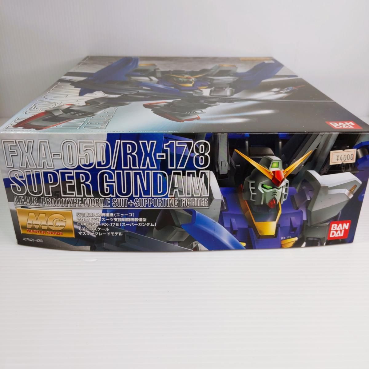(未使用･未開封品)　MG 1/100 反地球連邦組織(エゥーゴ)試作型モビルスーツ支援戦闘装備型 FXA-05D/RX‐178 スーパーガンダム (機動戦士Zガンダム) lok26k6 Amazon | MG 1/100 反地球連邦組織(エゥーゴ)試作型モビルスーツ