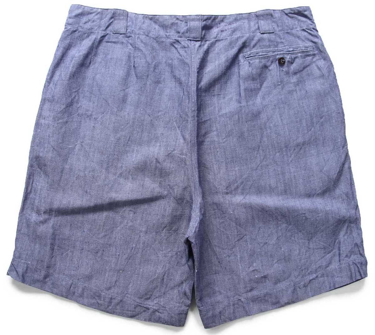 デッドストック☆50s フランス軍 FRENCH NAVY ツータック リネン