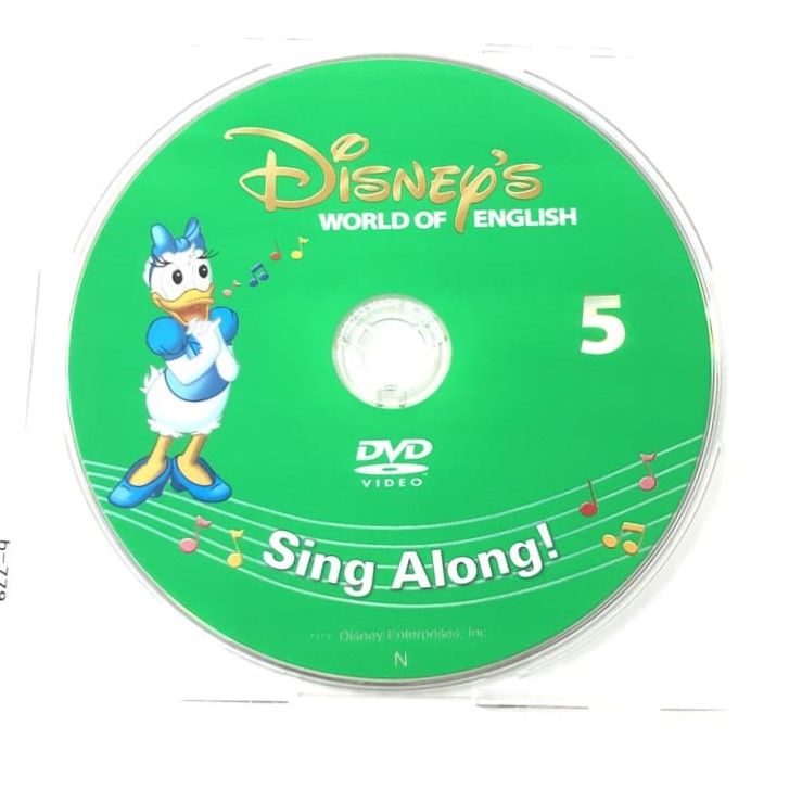 ディズニー英語システム シングアロング DVD 旧子役 5巻 b-779 DWE 