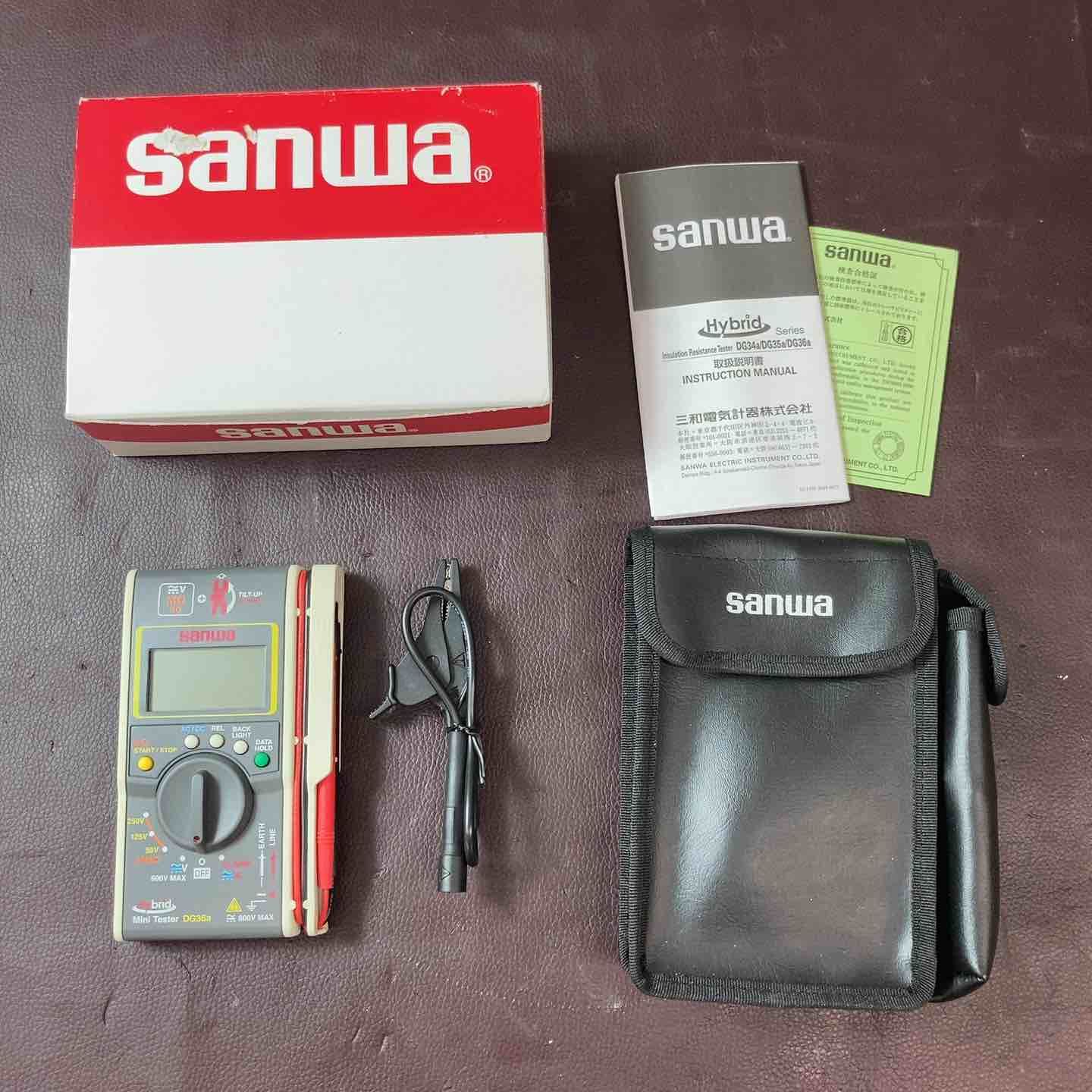 ♥品 店頭展示品 三和電気計器 SANWA ハイブリッドミニテスタ ケース付モデル DG36A|C 東大和店
