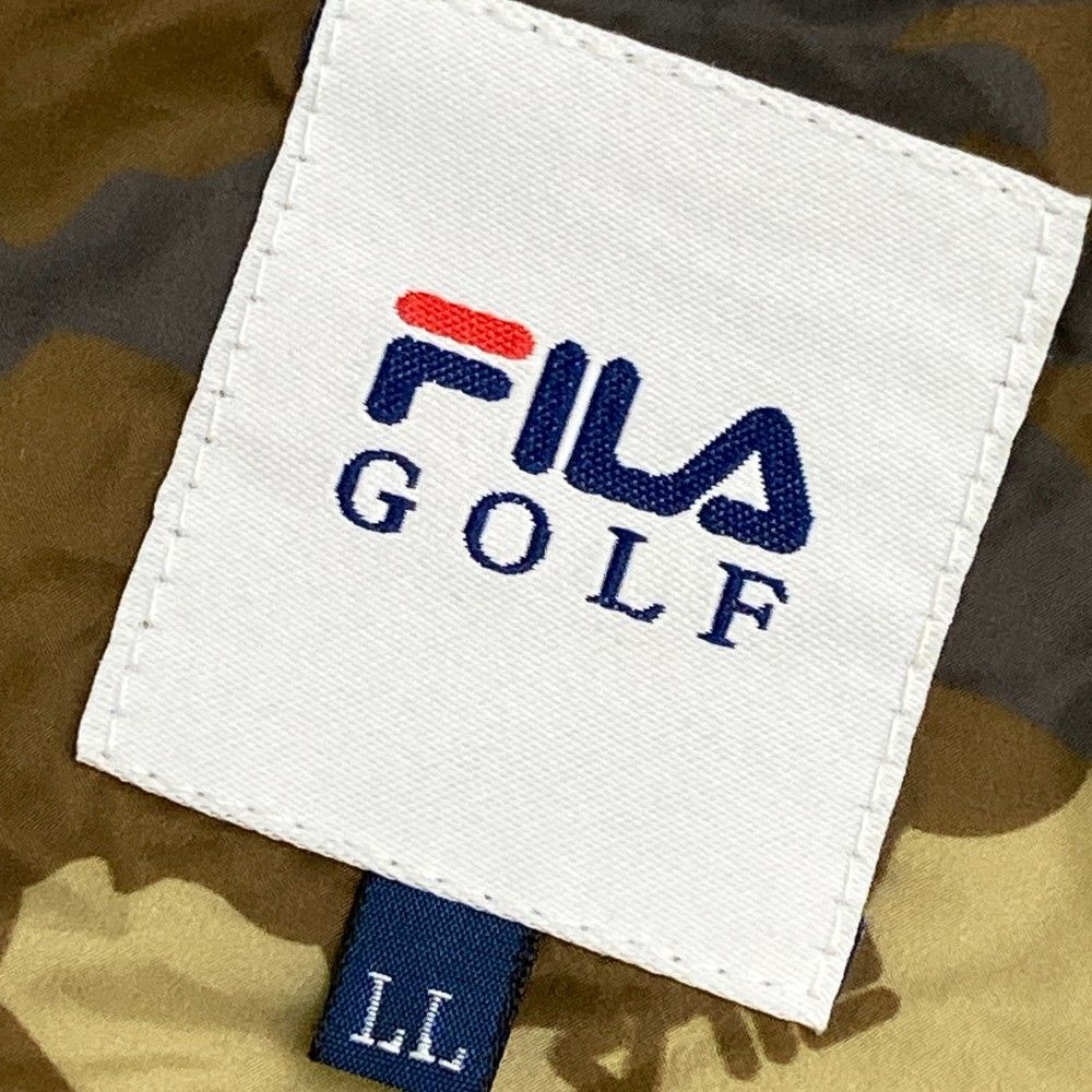 サイズ：LL FILA GOLF フィラゴルフ ジップパーカー 裏起毛