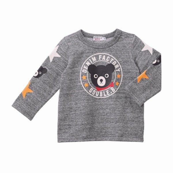 ミキハウス　ダブルビー　Tシャツ　100cm まとめ売り ⚠︎使用感あり ミキハウス ダブルB プリント Tシャツ 2枚セット