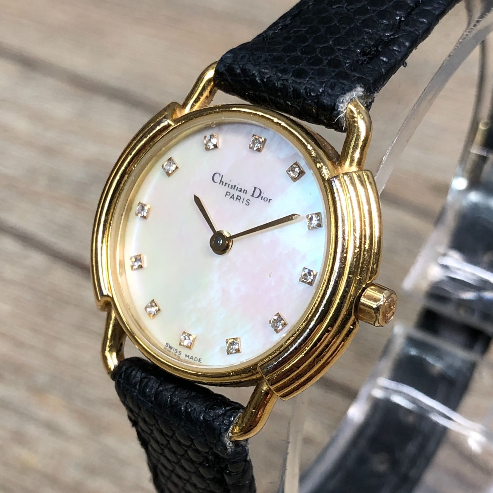 最終価格 Christioan Dior クリスチャンディオール 腕時計 58.121.2