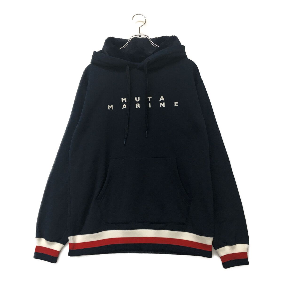 未使用品 メンズ ムータマリン muta MARINE パーカー 5(M) 紺 ネイビー 