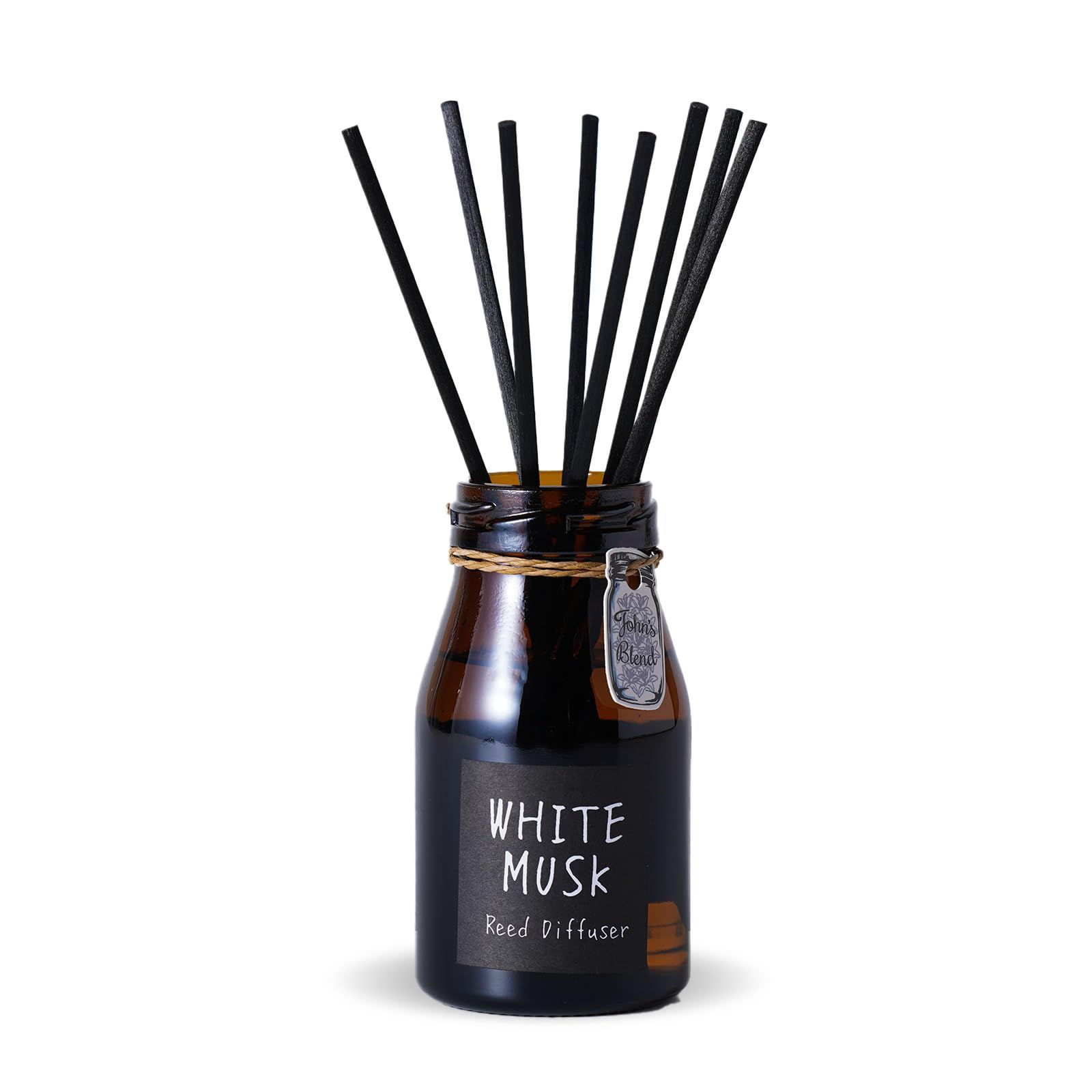 【迅速発送】ホワイトムスク ジョンズブレンド ルームフレグランス 約3ヶ月分 140mL リードディフューザー 芳香剤 OA-JON-6-1