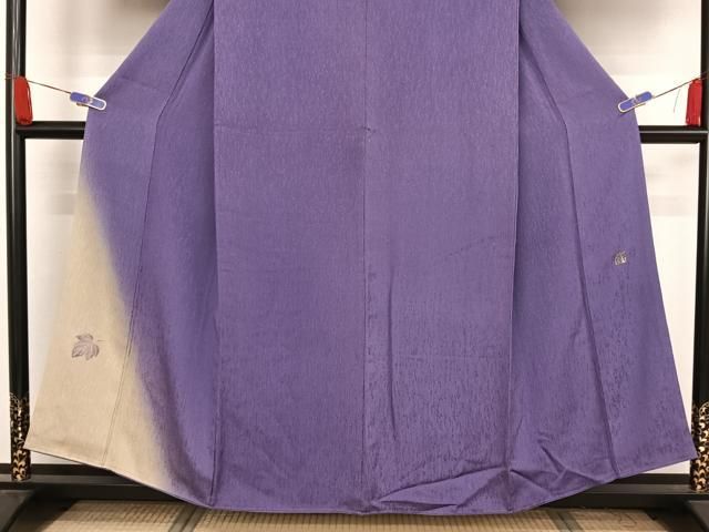 平和屋着物○訪問着 作家物 蔦の葉文 暈し染め 金彩 金糸 さが美扱い