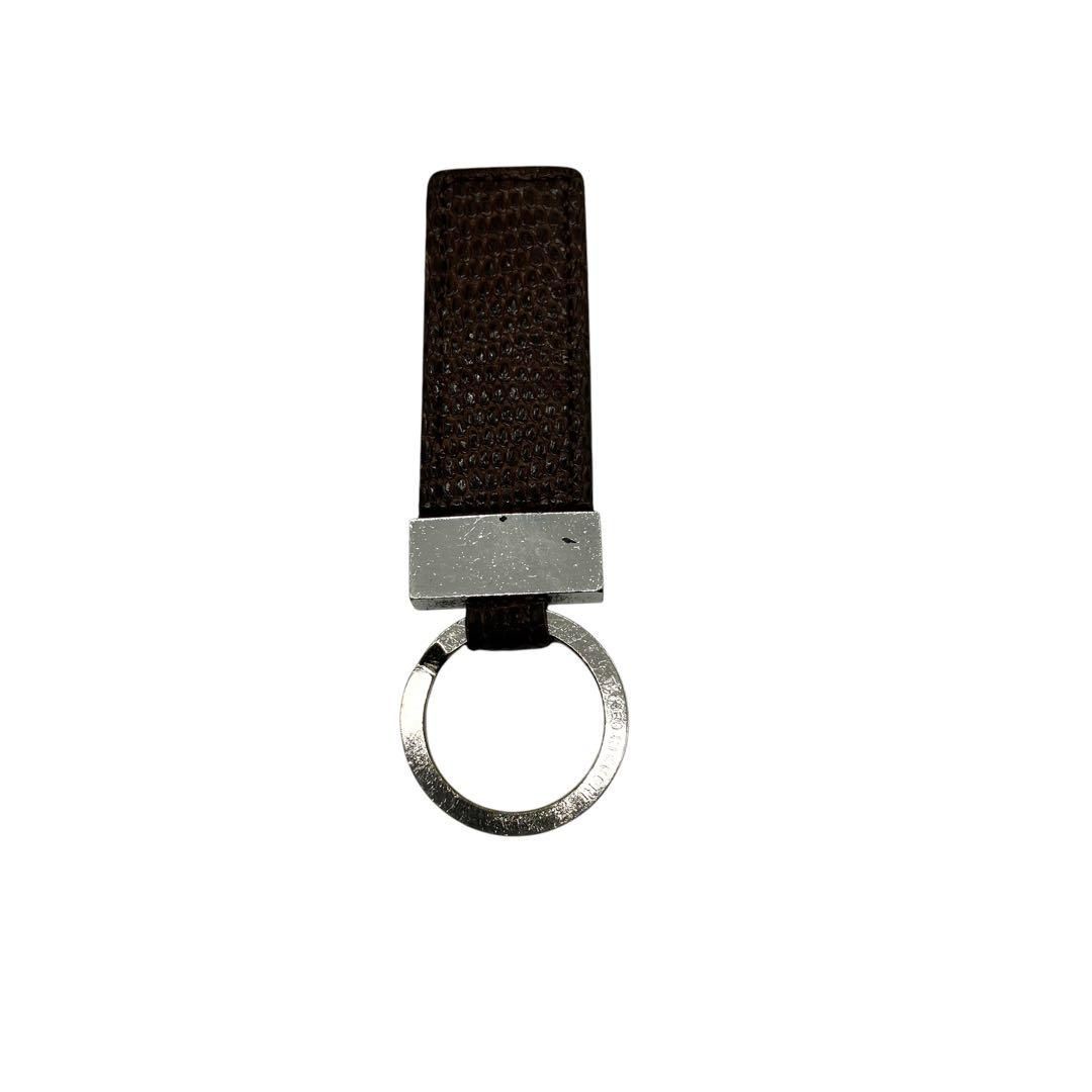 良品 1948 FALORNI UOMO トートバッグ シボ革 ダークグレー