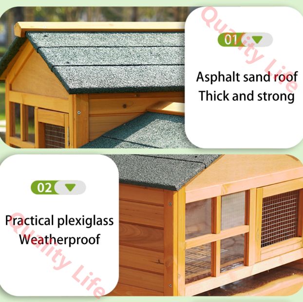 屋外用ウサギ小屋