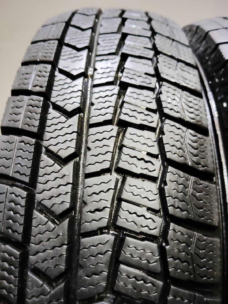DUNLOP WINTER MAXX WM02 155|80R13 13インチ スタッドレス 4本 22年製 バリ溝 ヴィッツ ブーン パッソ プラッツ カローラ等 KTH402