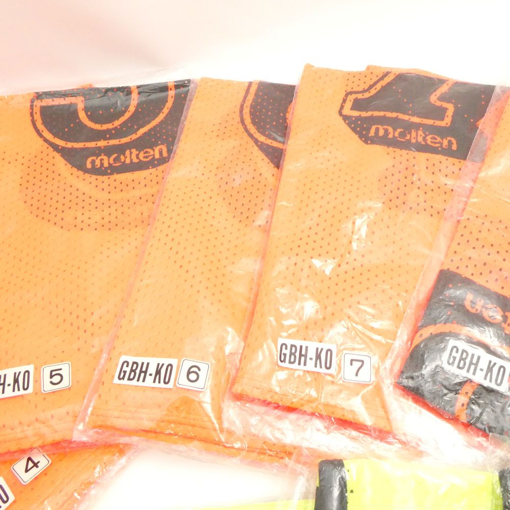 未使用 Molten モルテン ゲームベスト 10枚 表記無し ポリエステル100