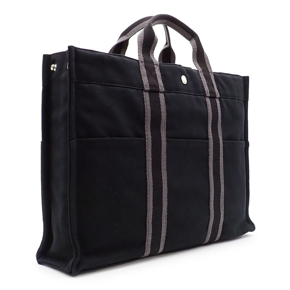 エルメス フールトゥ MM トートバッグ キャンバス ビジネス ブリーフケース