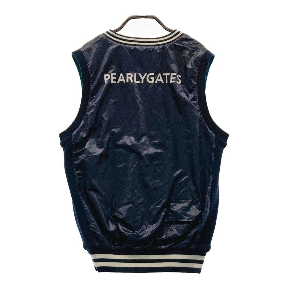 PEARLY GATES ネイビー ベスト サイズ4 PEARLY GATES ネイビー ベスト サイズ4 PEARLY GATES ネイビー ダウン