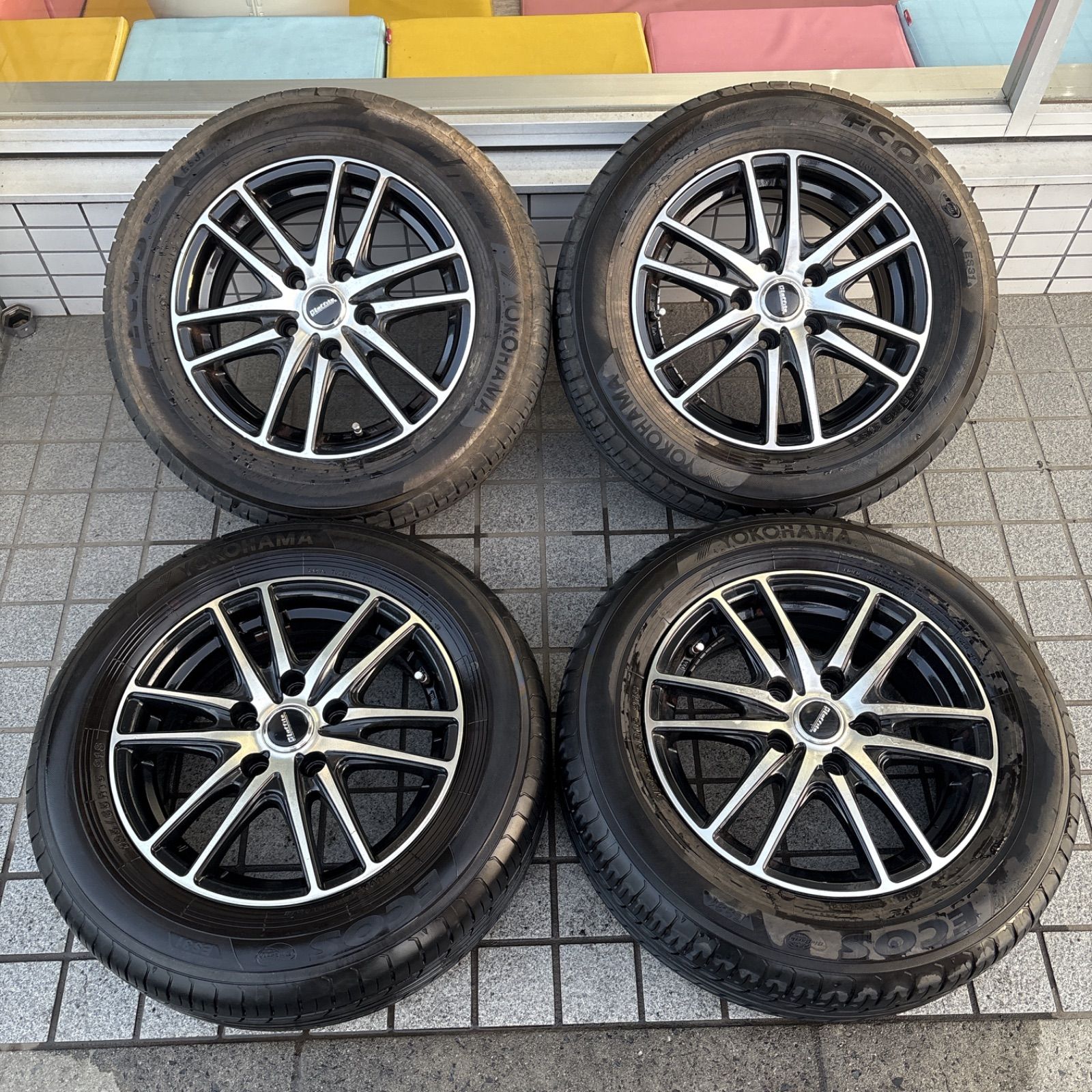ホットスタッフ ラフィット laffite タイヤホイールセット 15インチ 195|65r15 15×6j
