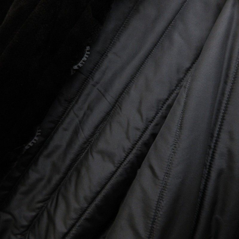 チンチラミンクミドルコート サガミンク SAGA MINK 美品 銀サガ ミンク